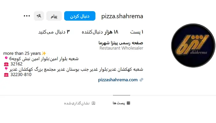 بهترین پیتزا تنوری قم