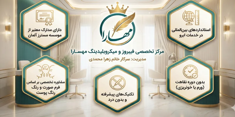 مرکز تخصصی فیبروز ابرو مه سارا قم